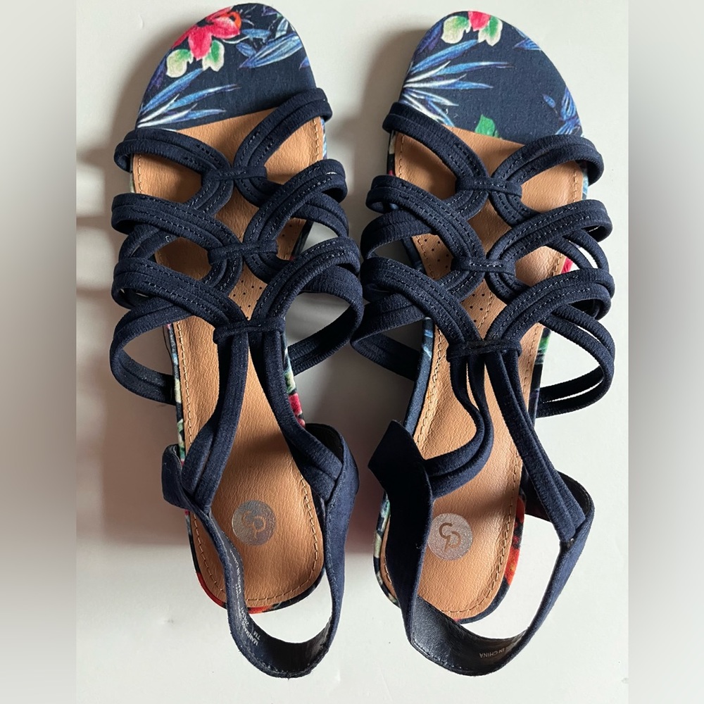 brand new cute blue summer sandal